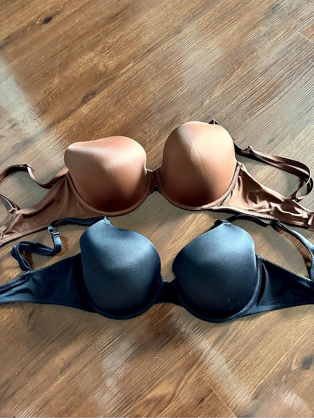 Victoria's Secret Bra Set Black & Brown Like New